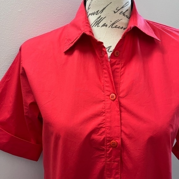 Biancoghiaccio Italian shirt dress NWOT - Picture 3 of 7